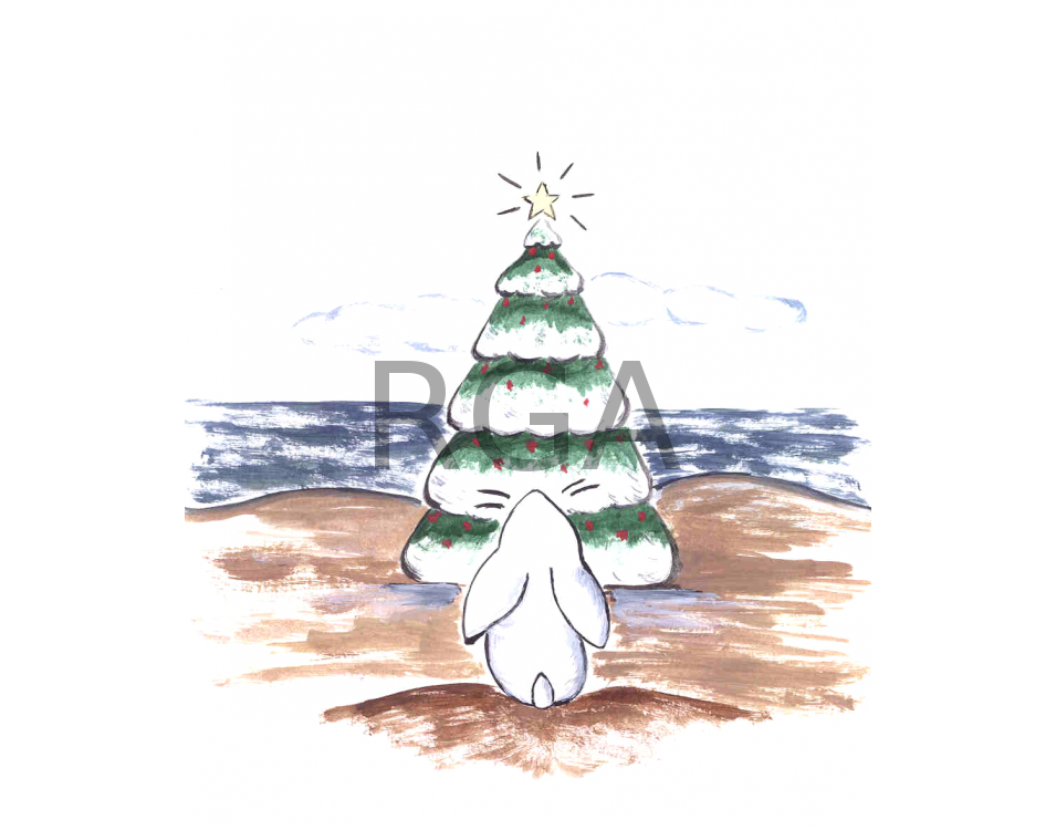 Beach Bunny Christmas